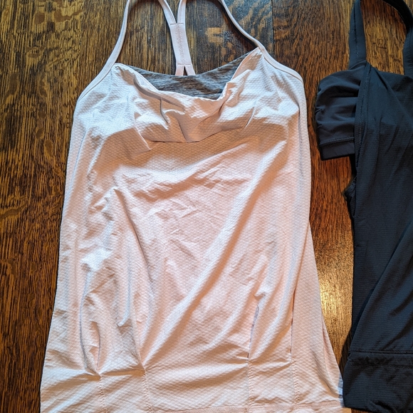 Two Lululemon Tanks with Bra Lot - Picture 2 of 16
